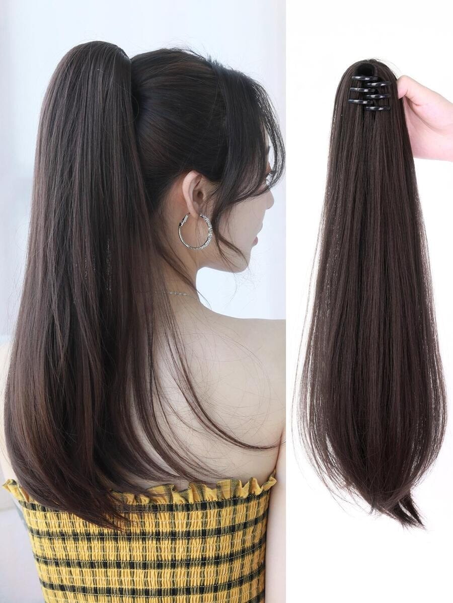 Extendria™ 18 Inch Long Ponytail Hair Extension (Free Hair Bun)