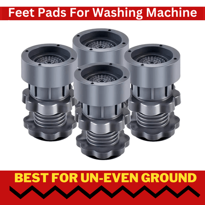 Vibrofixio™️Washing Machine Adjustable Height Footpads (Pack Of 4)